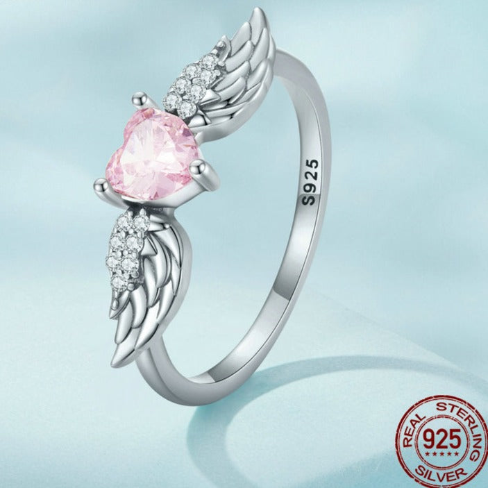 Anello "Pink Angel Heart"